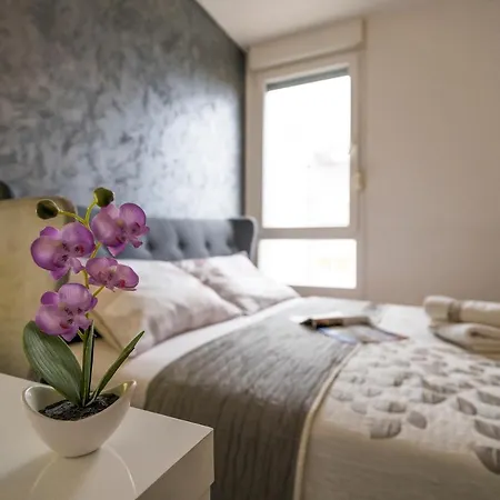 דירה Luxury 1 Bedroom App Center&balcony Free Parking
